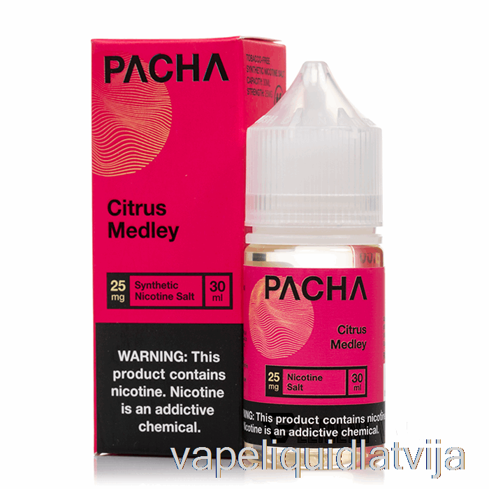 Citrusu Maisījums - Pacha Salts - 30ml 25mg Vape šķidrums